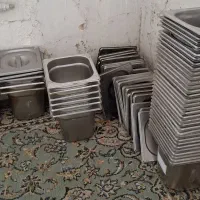 بنماری استیل  SF  سایز ۱/۶ با درب