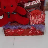 چند عدد عروسک خرسی با باکس کادویی کاملا نو|اسباببازی بچه|نهاوند, |دیوار