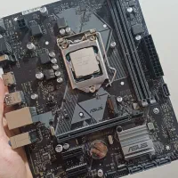 مادربرد cpu core i3 9100 h310 با گرافیک 1050ti