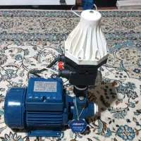 پمپ آب نیم اسب آلبرو همراه با ست کنترل