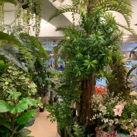 درخت مگنولیا و انواع درختان|گل مصنوعی|ری, دولت‌آباد|دیوار