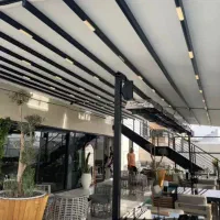 سقف پارچه ای متحرک  و ثابت