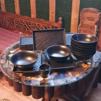 تعدادی لوازم پذیرایی در حد نو تمیز سالم .|ظروف سرو و پذیرایی|تهران, یافت آباد جنوبی|دیوار