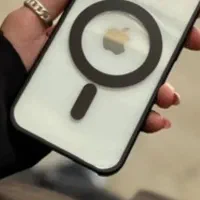 قاب گوشی ایفون۱۳مرمت صورتی پر رنگ