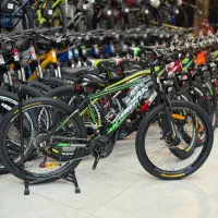 دوچرخه ۲۶ زرد قناری طوقه ۵ سانتی|دوچرخه، اسکیت، اسکوتر|مشکیندشت, |دیوار