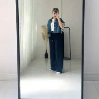 شلوار پارچه ای مستر کوالیتی Miu Miu