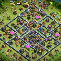 اکانت کلش اف کلنز تاون ۱۷