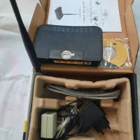 مودم adsl+2 با کارتن و متعلقات کم کارکرد تضمینی|مودم و تجهیزات شبکه|تهران, دانشگاه شریف|دیوار