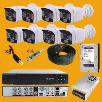 دوربین‌ مداربستــه باقابلیت تشخیص چهره میکروفن دار