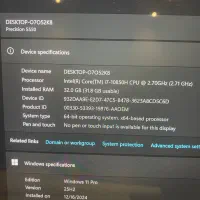 لپتاپ Dell precision 5550 نسل ۱۰ ۳۲گیگ|رایانه همراه|تهران, نیروی دریایی|دیوار