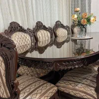 مبل دسته چوبی سرویس|مبلمان خانگی و میز عسلی|تبریز, |دیوار