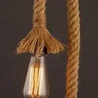 چراغ آویز تنابی شامپاینی