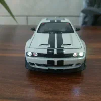 ماکت دوج چلنجر هلکت سفید مقیاس . 1.24