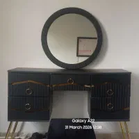 میز آرایش اسپرت با پاف