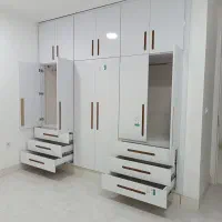 ساخت کابینت کمد دیواری ال سی دی و غیره....|خدمات پیشه و مهارت|بندر کنگان, |دیوار