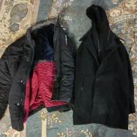 یک عدد کاپشن و یک عدد پالتو سایز بزرگ وقیمت مناسب