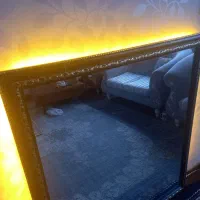 آینه قاب دار و چراغدار|آینه|زنجان, |دیوار