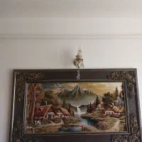 تابلو فرش ماشینی طرح منظره|تابلو فرش|تبریز, |دیوار