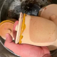 ظرف سفالی دیزی همرا با قابلنه مخصوص