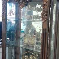 بوفه سلطنتی چوبی شیک|بوفه، ویترین، کنسول|شیراز, لاله|دیوار