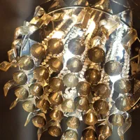 لوستر کریستالی مدرن سقفی|لوستر و چراغ آویز|تهران, خرمشهر|دیوار