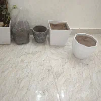 5 عدد گلدان سرامیکی