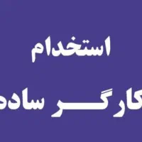 کارگر ساده ( انبار داری و نظافت )