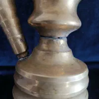 قیلون برنجی|صنایع دستی و سایر لوازم تزئینی|شیروان (لرستان), |دیوار