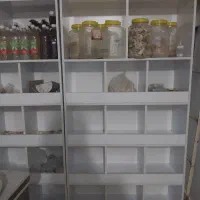 قفسه ام دی اف و میز|کتابخانه، شلف، قفسههای دیواری|سبزوار, هویزه|دیوار