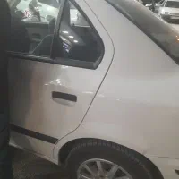 سمند مدل ۹۱ فابریک|خودرو سواری و وانت|قیروکارزین, |دیوار