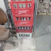 4عدد جعبه شیشه نوشابه قدیمی
