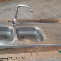 سینک روکار با شیر کامل