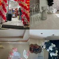 بادکنک ارایی تم تولد دکور دیزاین افتتاحیه بوکت|خدمات پذیرایی، مراسم|کرج, برغان|دیوار