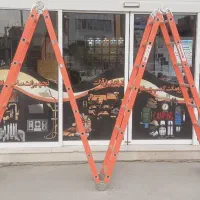 فروش و اجاره نردبان ۸ متری تاشو