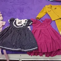 پیراهن و کفش دخترانه