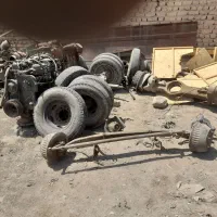 چرخ ودیفرانسیل وموتور وگیربوگسل مینی بوس