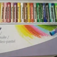 پاستل ۲۵ رنگ  روغنی Pentel Arta اصل  نو