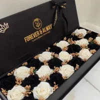 گل. دسته گل. گل روبانی. باکس ولنتاین. باکس یلدایی|گل مصنوعی|تبریز, |دیوار