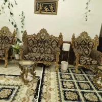 مبل ۷ نفر استیل|مبلمان خانگی و میز عسلی|تهران, مینابی|دیوار