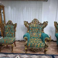 مبلمان سلطنتی چوب گردو|مبلمان خانگی و میز عسلی|رحیمآباد, |دیوار