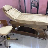 ست تخت و ترولی و صندلی استادکار و میز چوبی الینا|آرایشگاه و سالن‌های زیبایی|اهواز, نبوت|دیوار
