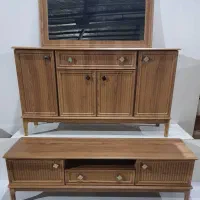 آینه کنسول، میز تلویزیون و جلومبلی مدل کاسپین|بوفه، ویترین، کنسول|تهران, شهید رجایی|دیوار