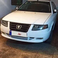 ماشین سمند سورن سفر کیلومتر رنگ سفید .