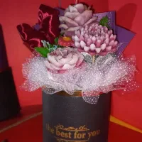 باکس گل شمع