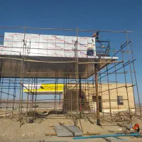 اجرای نماالومنیوم نصب درب برقی وچلنیوم|خدمات پیشه و مهارت|بیرجند, |دیوار