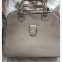 کیف چرم اصل گاو، رنگ  خاکی