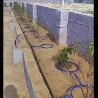 لوله کشی قطره ای انجام میدم