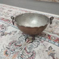 سطل آشغال وآجیل خوری مسی|کلکسیون اشیاء عتیقه|ورامین, ریحان آباد|دیوار