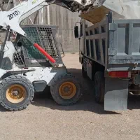 تخریب خاکبرداری کامیون بادسان کارگر بابکت