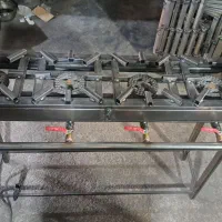 اجاق گاز دو قلو ایستاده و رومیزی